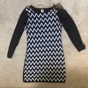 Faded Glory | Long-Sleeve Sweater Dress, M